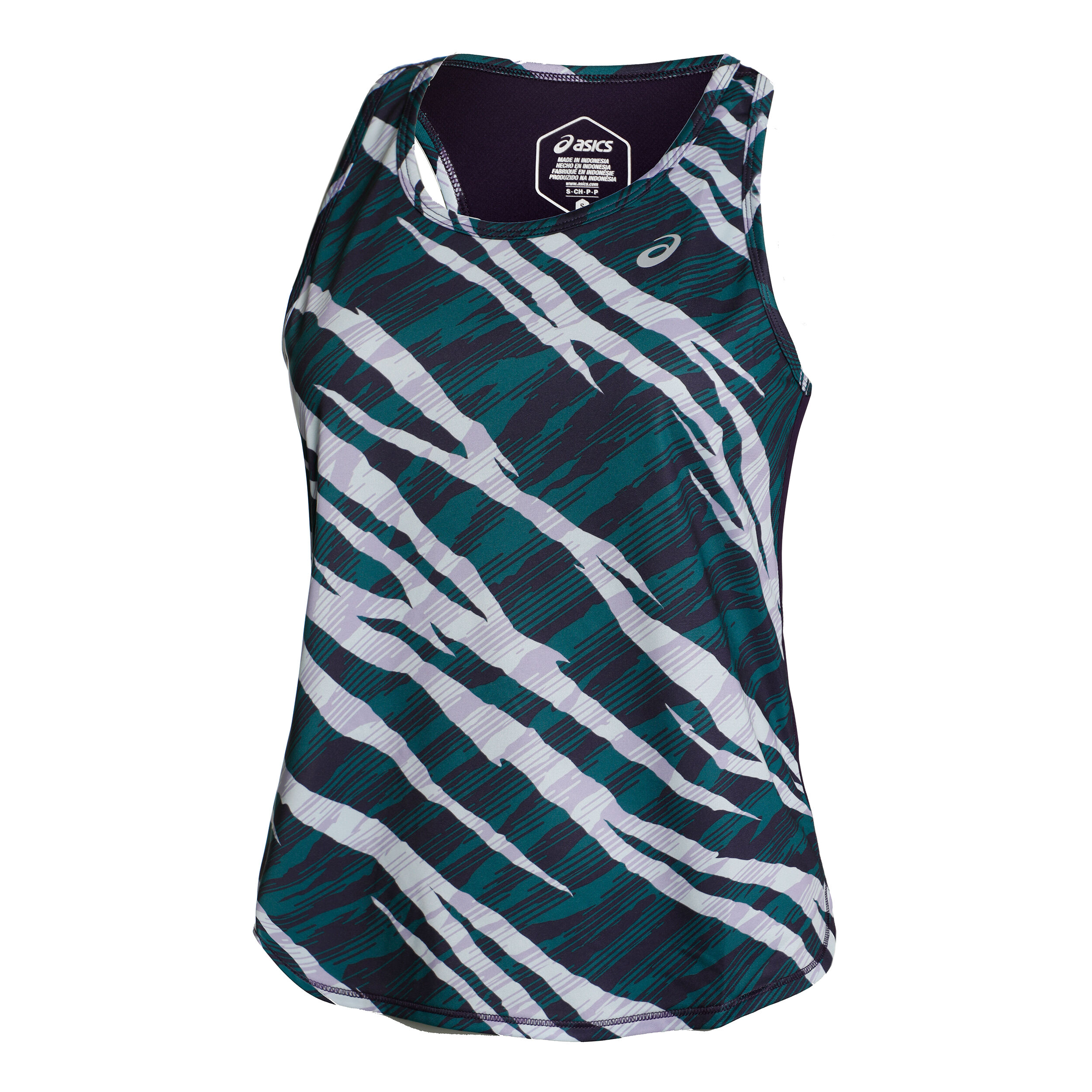 ASICS Wild Camo Tank Top Damen Blau Grun online kaufen Running Point DE