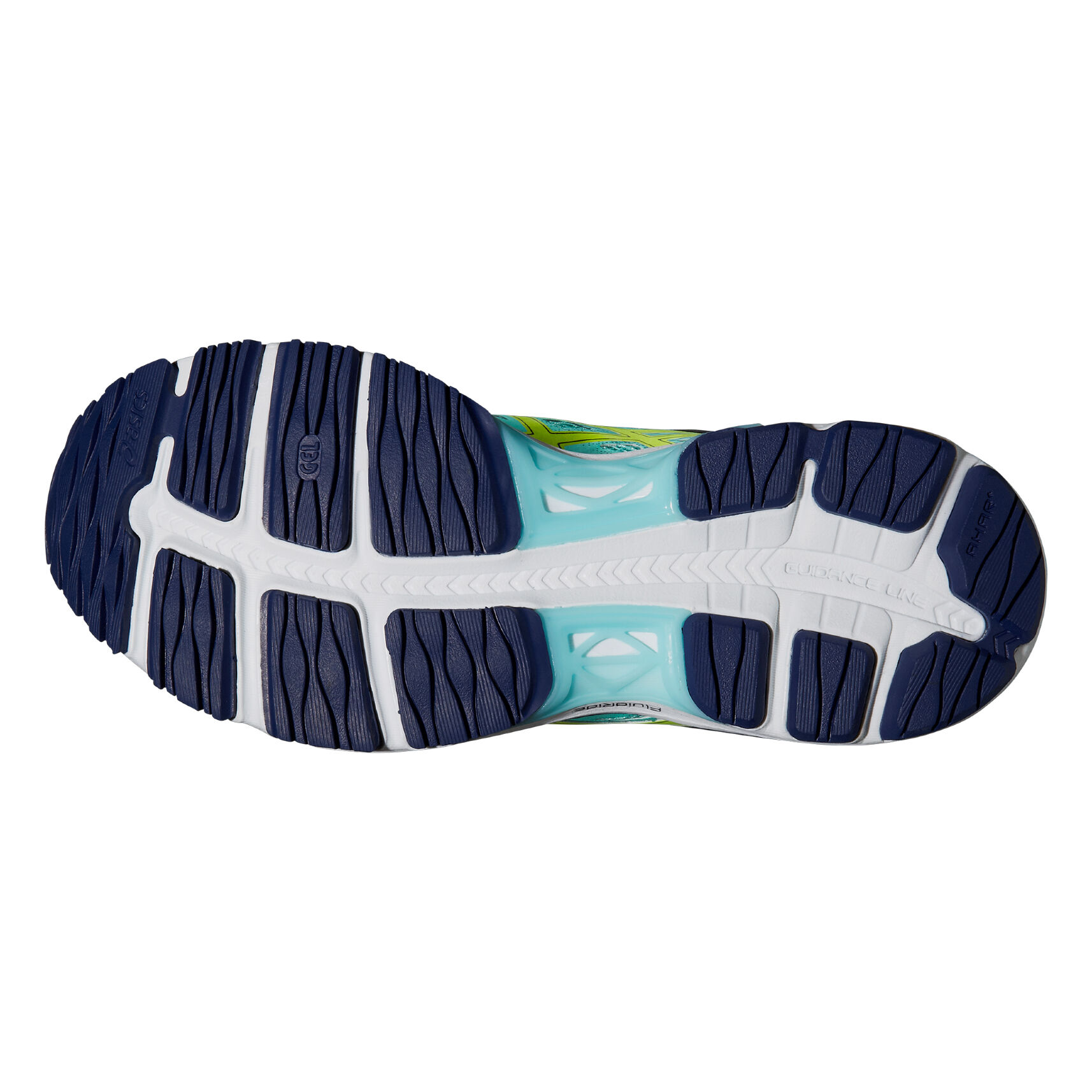 Gel Cumulus 17 Neutralschuh Damen Grun Neongelb