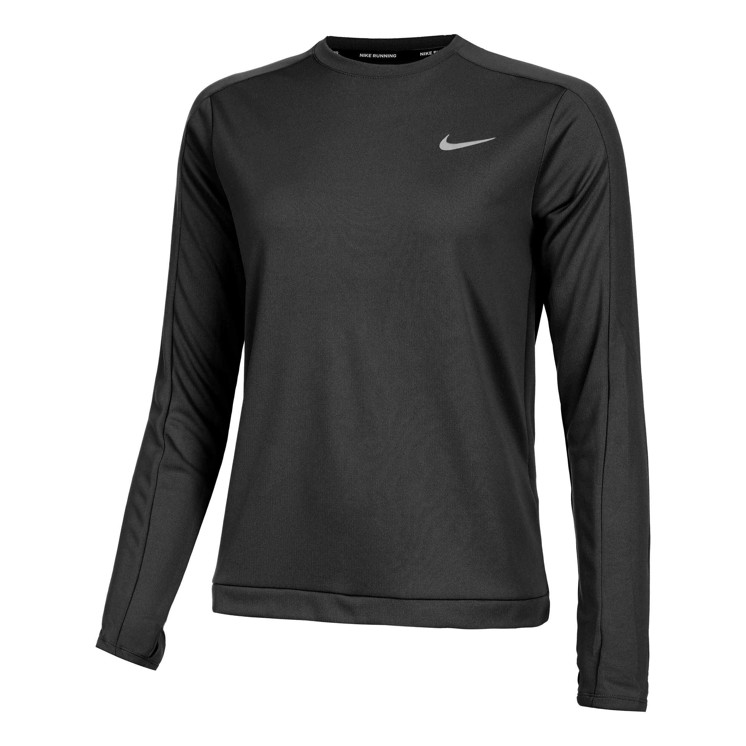 Dri Fit Pacer Laufshirt Damen Schwarz