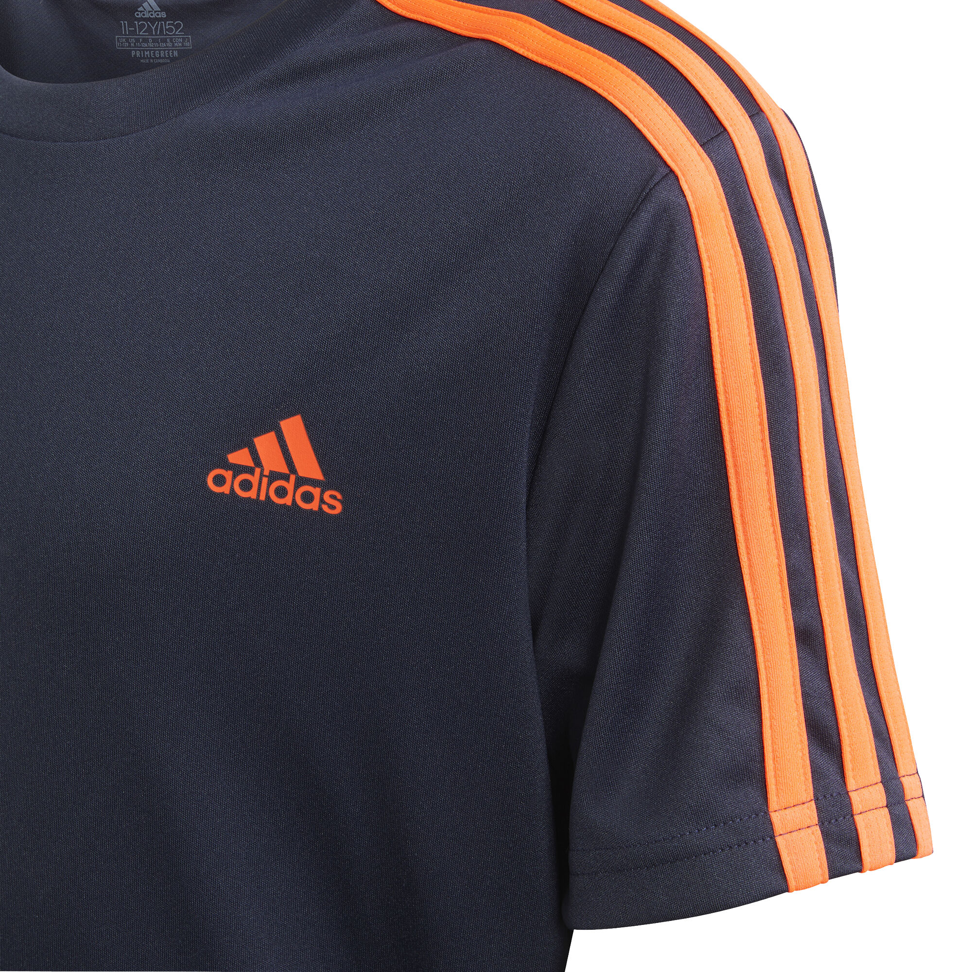 Adidas orange stripes store
