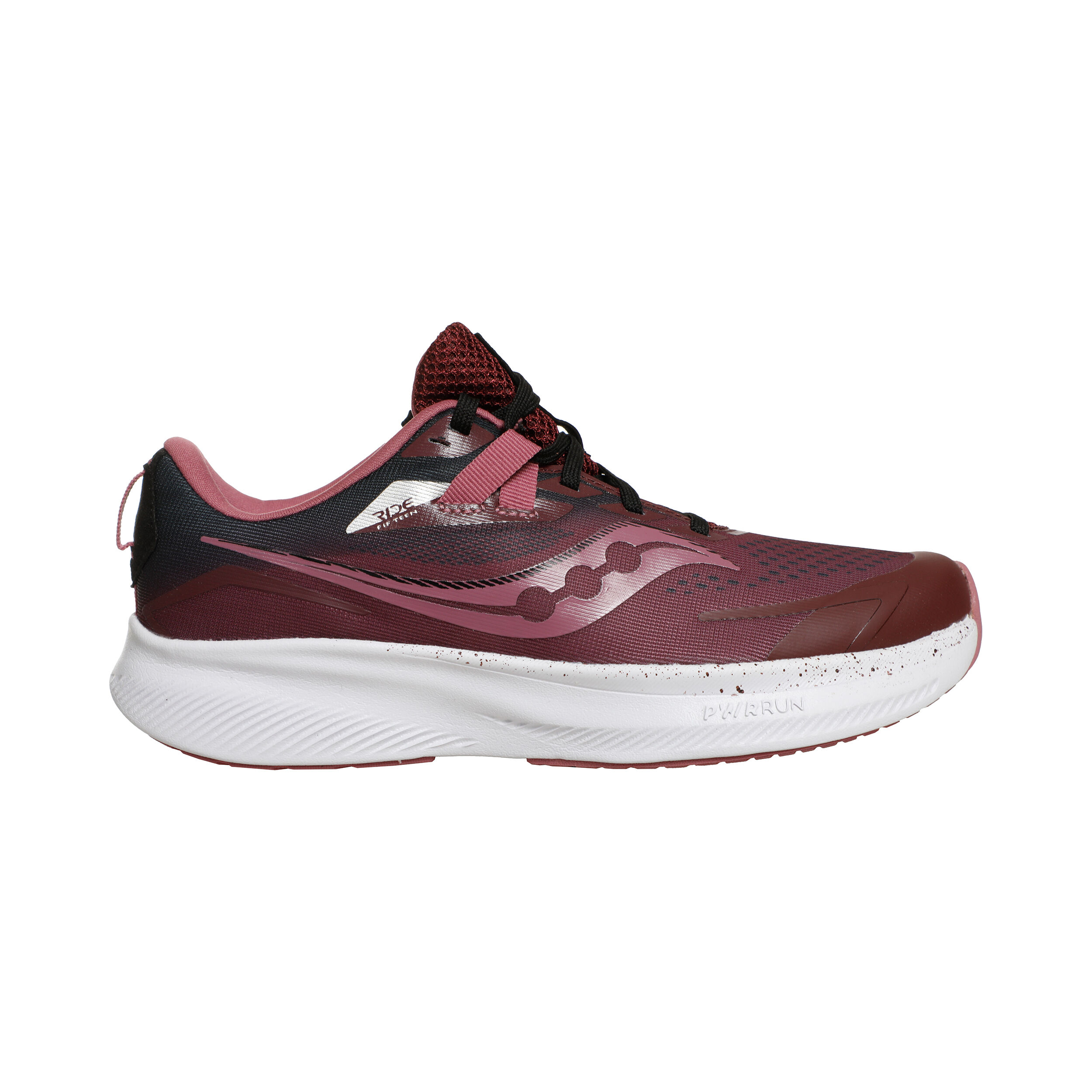 Ride 15 Neutralschuh Kinder Dunkelrot WeiB