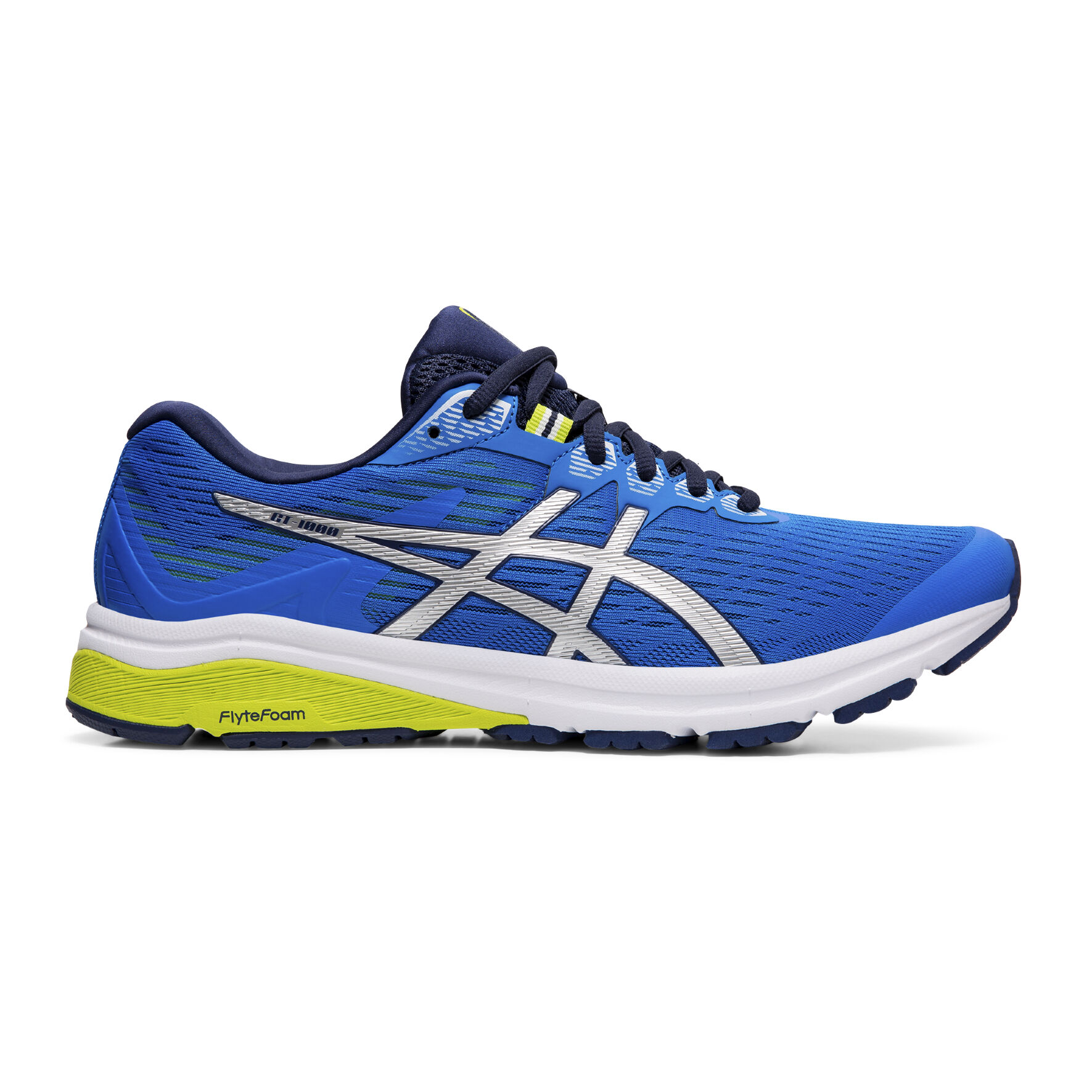 ASICS GT 1000 8 Stabilitatsschuh Herren Blau Silber online kaufen Running Point DE