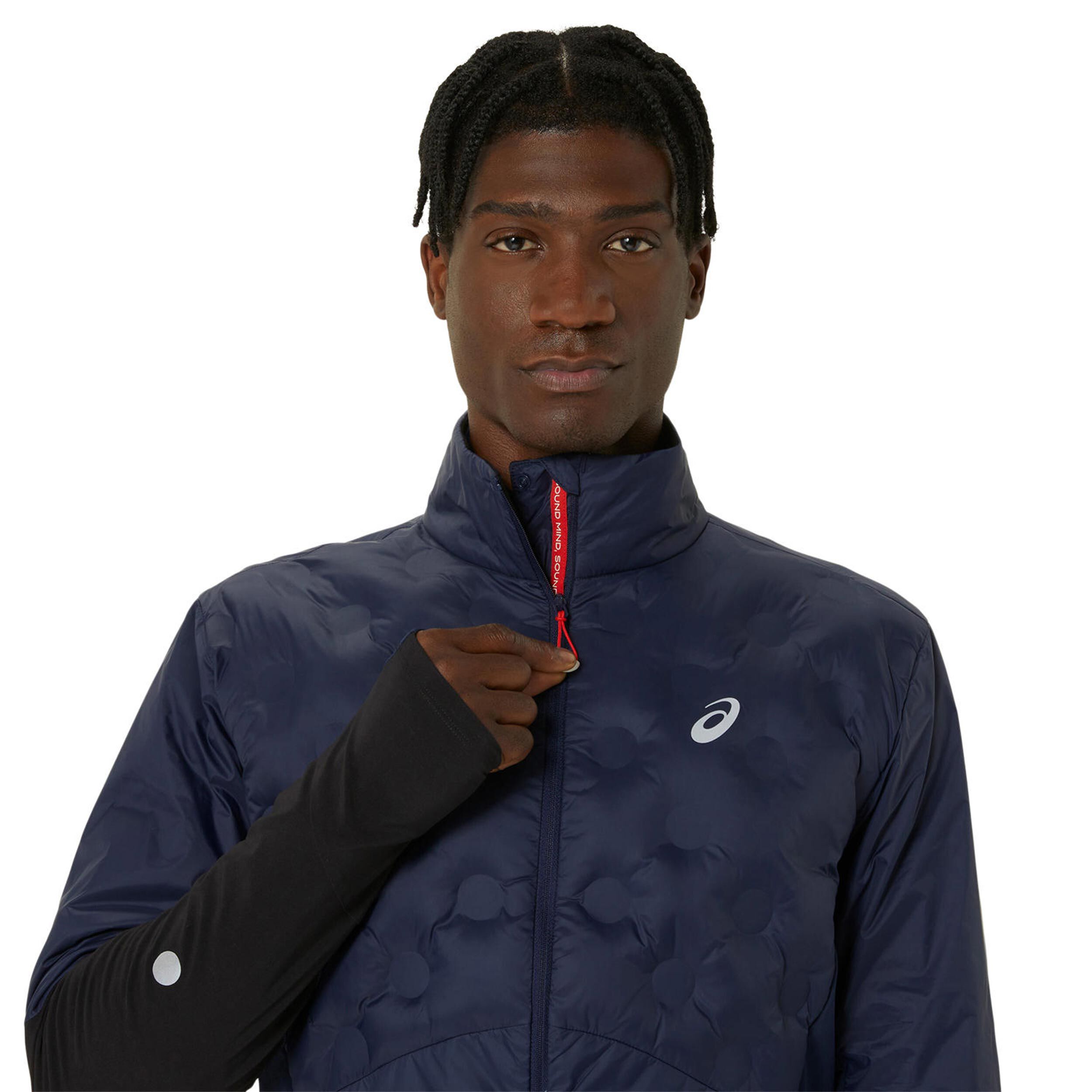 ASICS Road Winter Laufjacke Herren Dunkelblau online kaufen Running Point DE