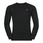 Odlo Bekleidung Odlo Active Warm Eco BI Top Crew Neck Longsleeve Herren-Schwarz