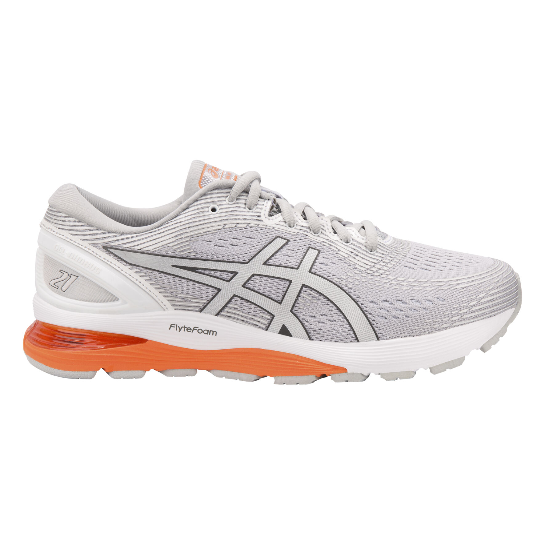 ASICS Gel Nimbus 21 Neutralschuh Herren Hellgrau WeiB online kaufen Running Point DE