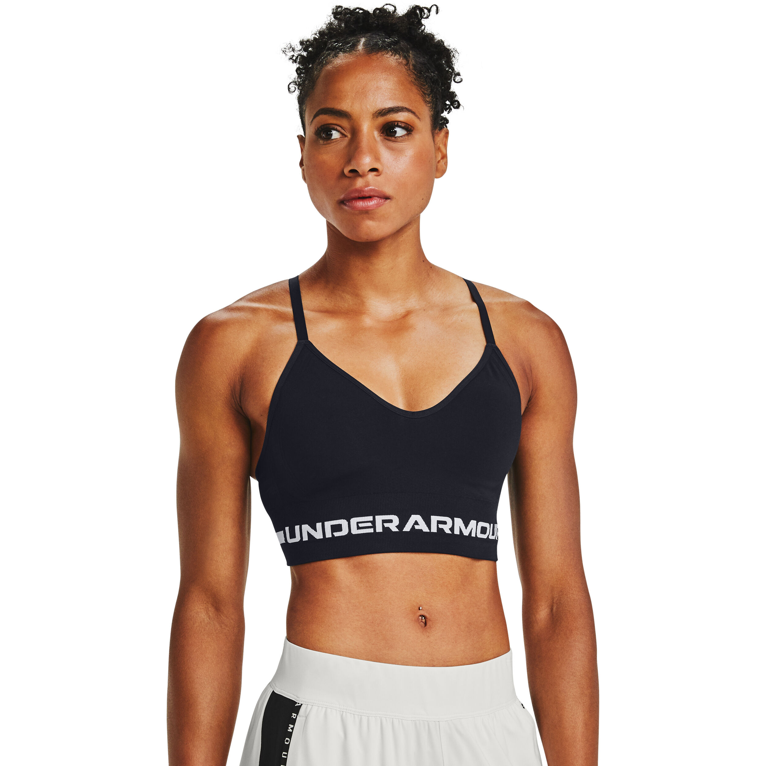 Under armour sports bra seamless best sale