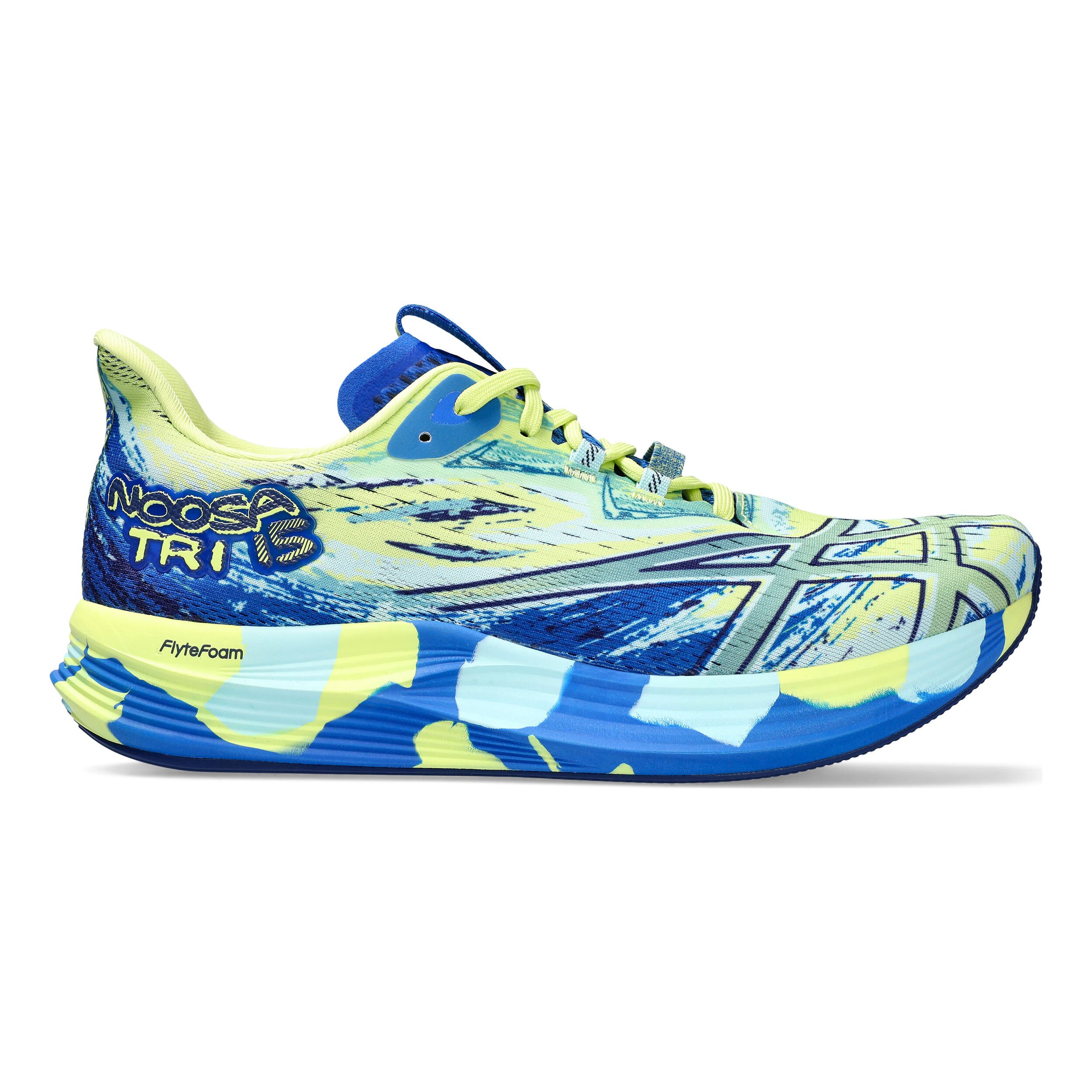 ASICS Noosa Tri 15 Wettkampfschuh Herren Blau Neongrun online kaufen Running Point DE