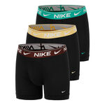 Nike Bekleidung Nike Ultra Comfort Boxer Short 3er Pack Herren-Schwarz,Mehrfarbig