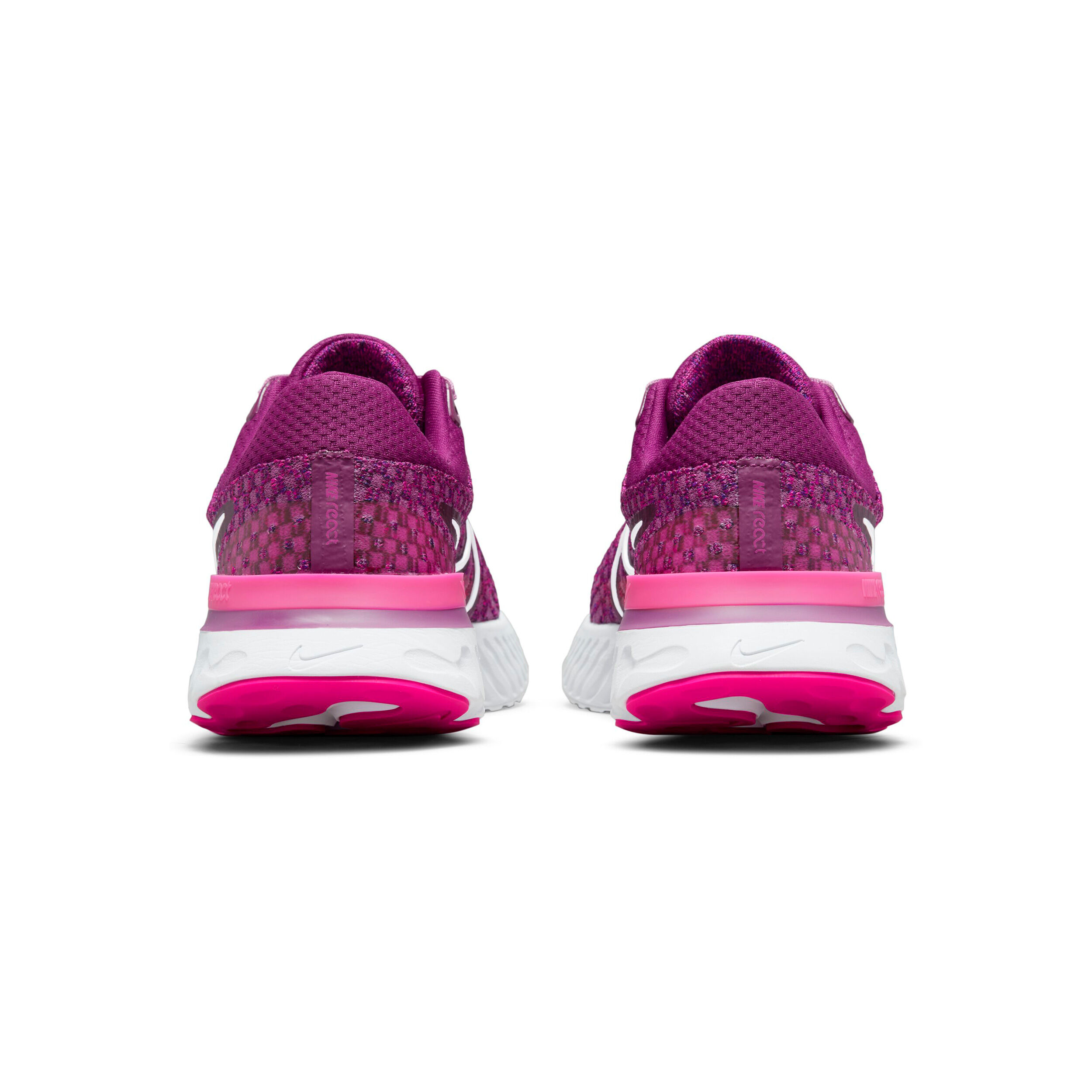 React Infinity Run Flyknit 3 Neutralschuh Damen Pink Rot