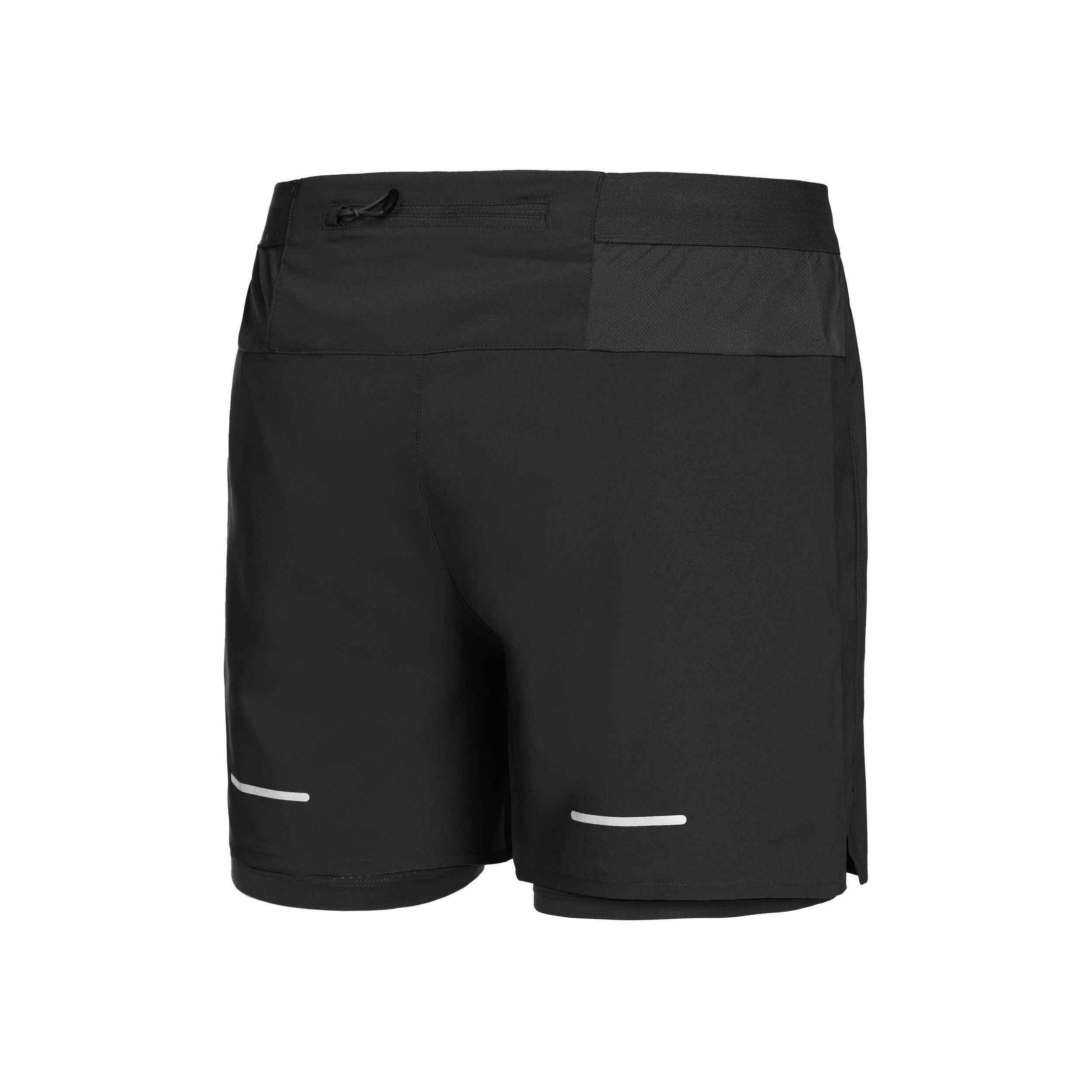 Road 2in1 7in Shorts Herren Schwarz