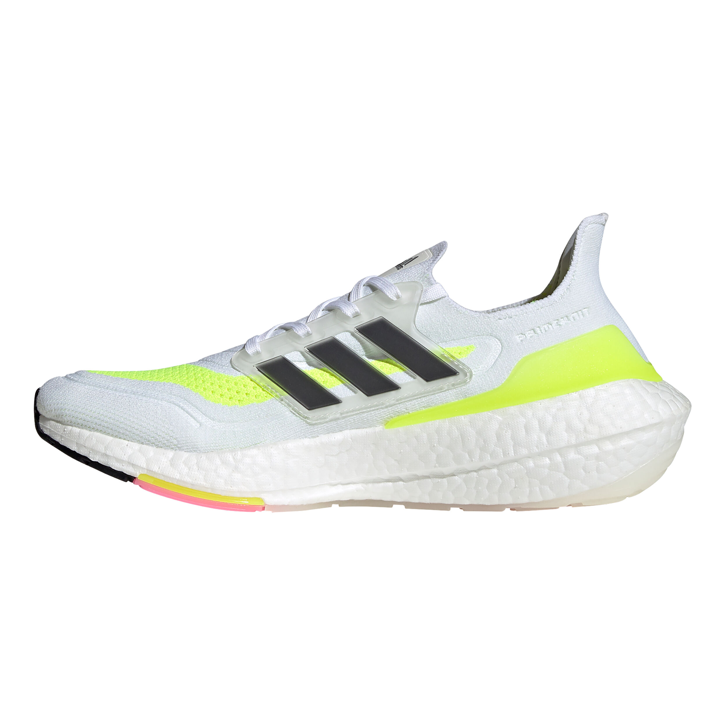 adidas Ultraboost 21 Neutralschuh Herren WeiB Neongelb online kaufen Running Point DE