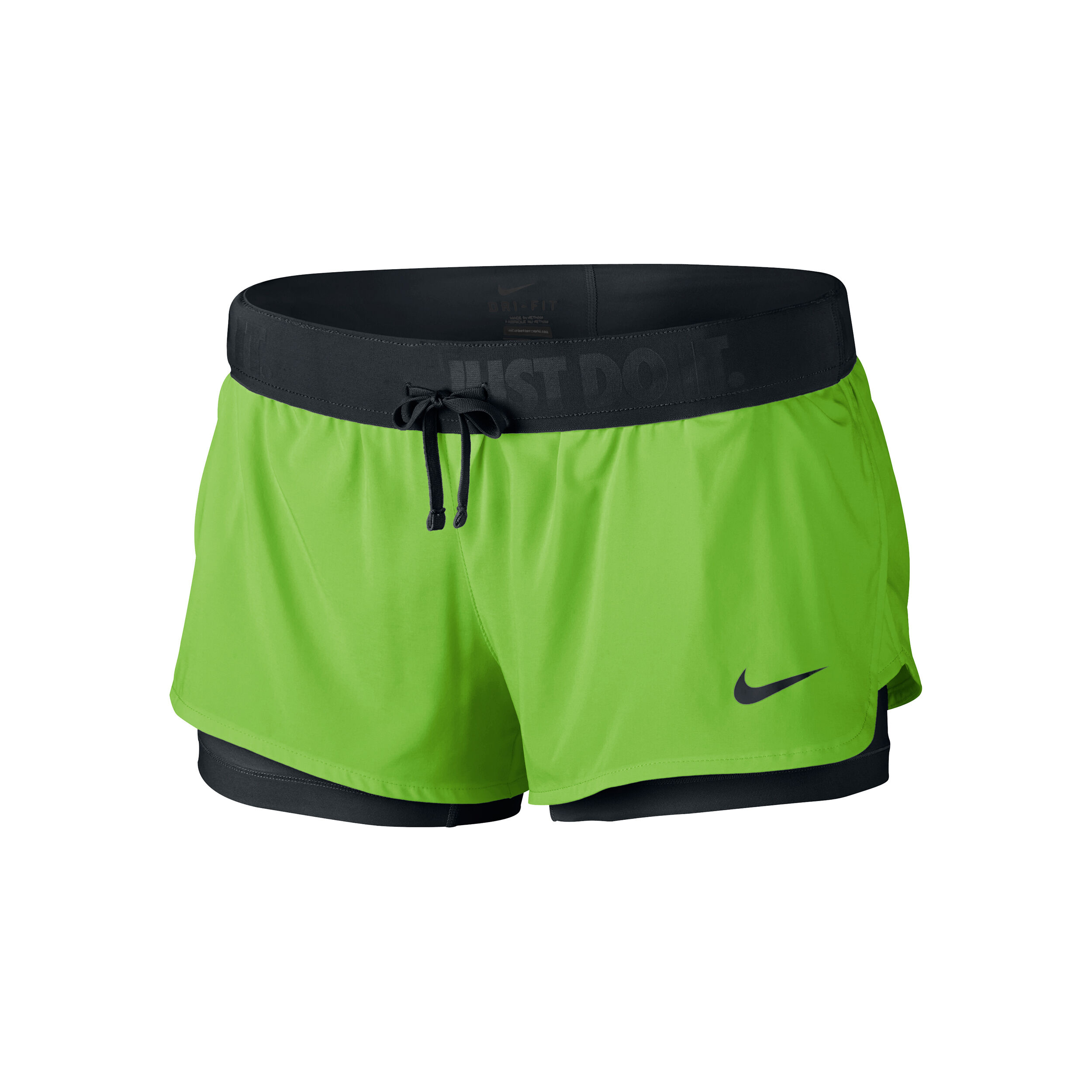 Nike Flex Full 2in1 Shorts Damen Grun Schwarz online kaufen Running Point DE