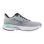 Mizuno Laufschuhe Mizuno Wave Inspire 21 Stabilitätsschuh Damen-Hellgrau,Mint