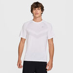 Nike Bekleidung Nike Stride Tee Laufshirt Herren-wei&szlig;