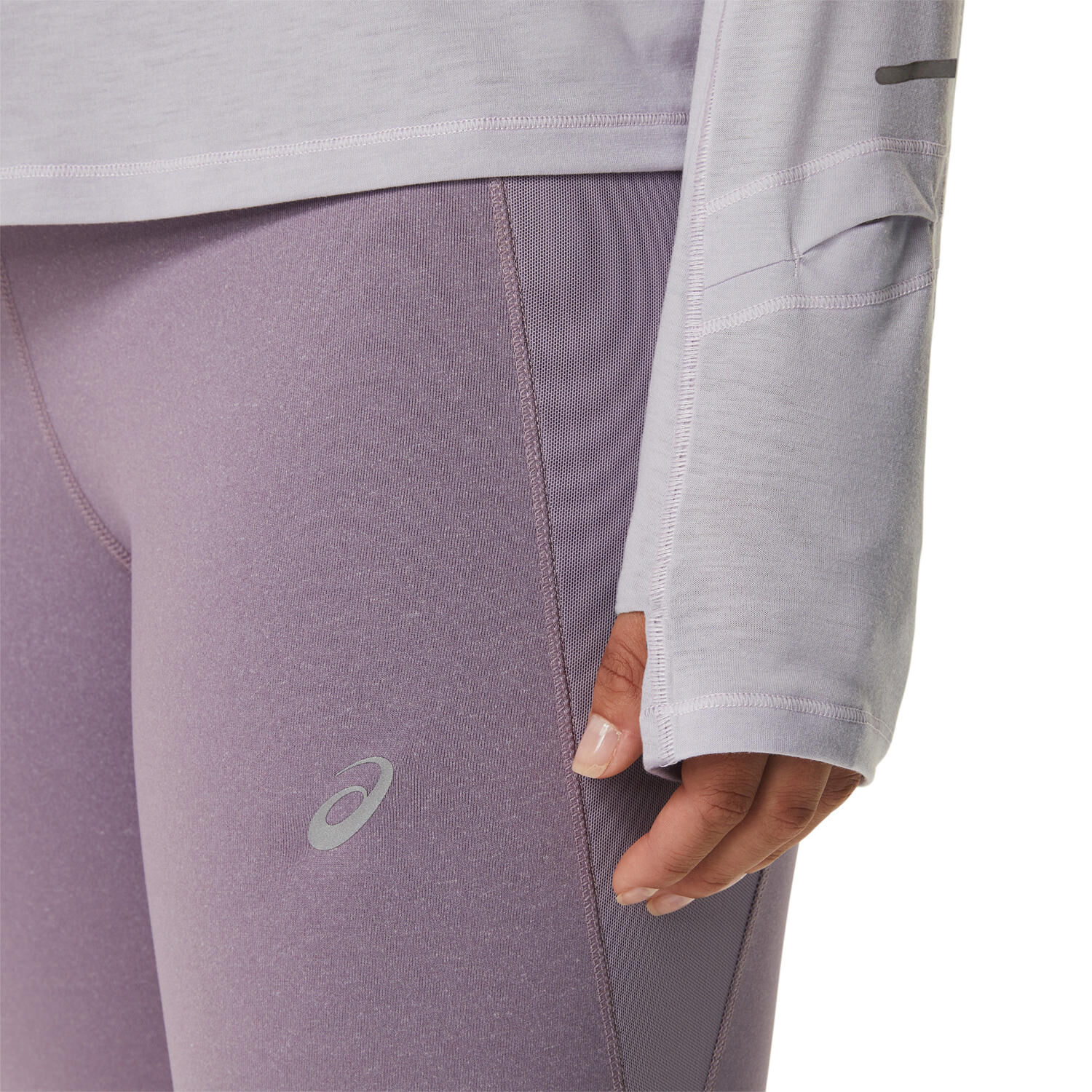 ASICS Metarun Half Zip Lauftop Damen Flieder Lila online kaufen Running Point DE