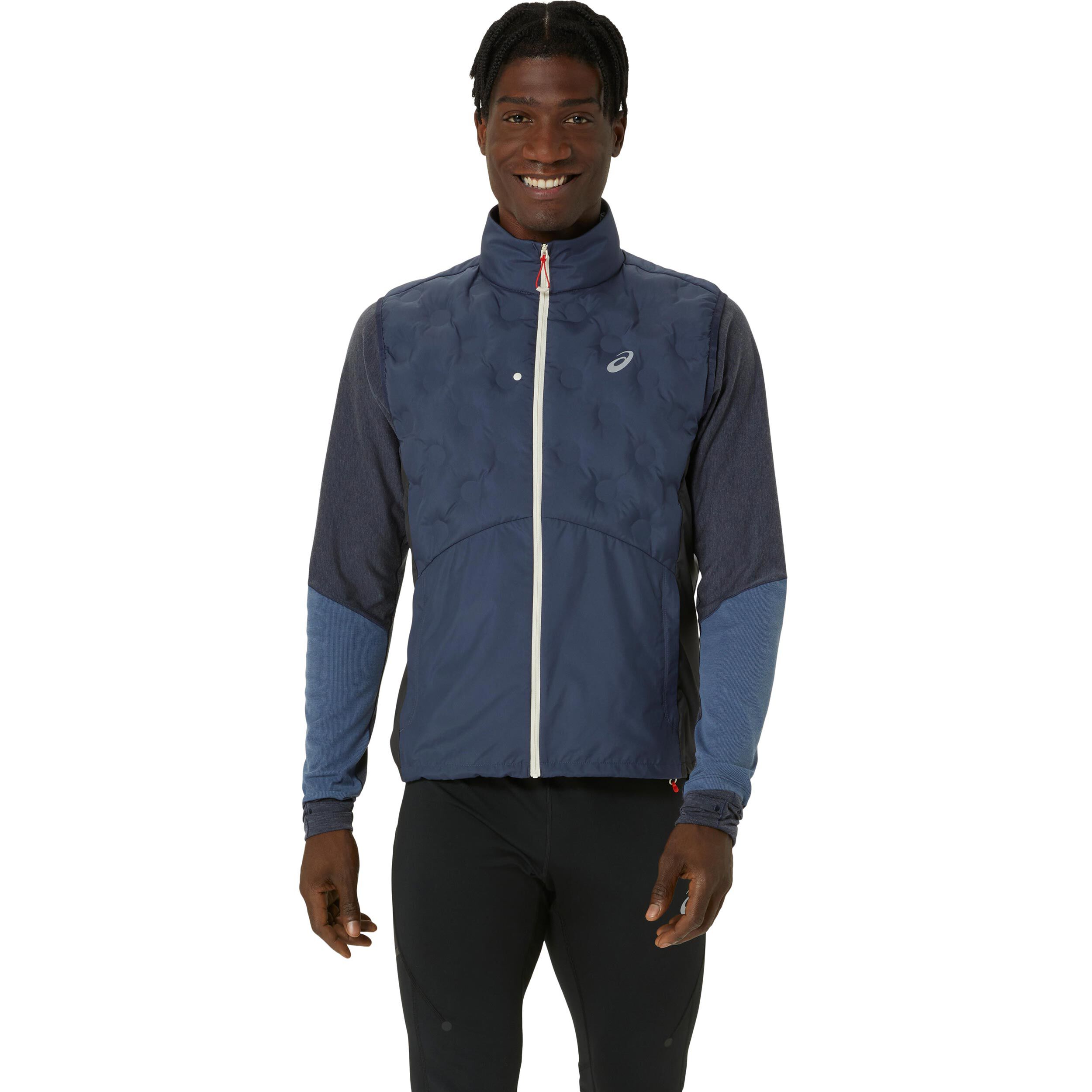Road Winter Laufweste Herren Dunkelblau