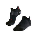 Falke Bekleidung Falke RU5 Race Invisible Laufsocken Herren-Schwarz,Grau
