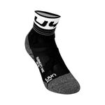UYN Bekleidung UYN Runner's One Short Laufsocken Damen-Schwarz,Weiß
