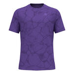 Odlo Bekleidung Odlo Zeroweight Engineered Chill-Tec Laufshirt Herren-Lila