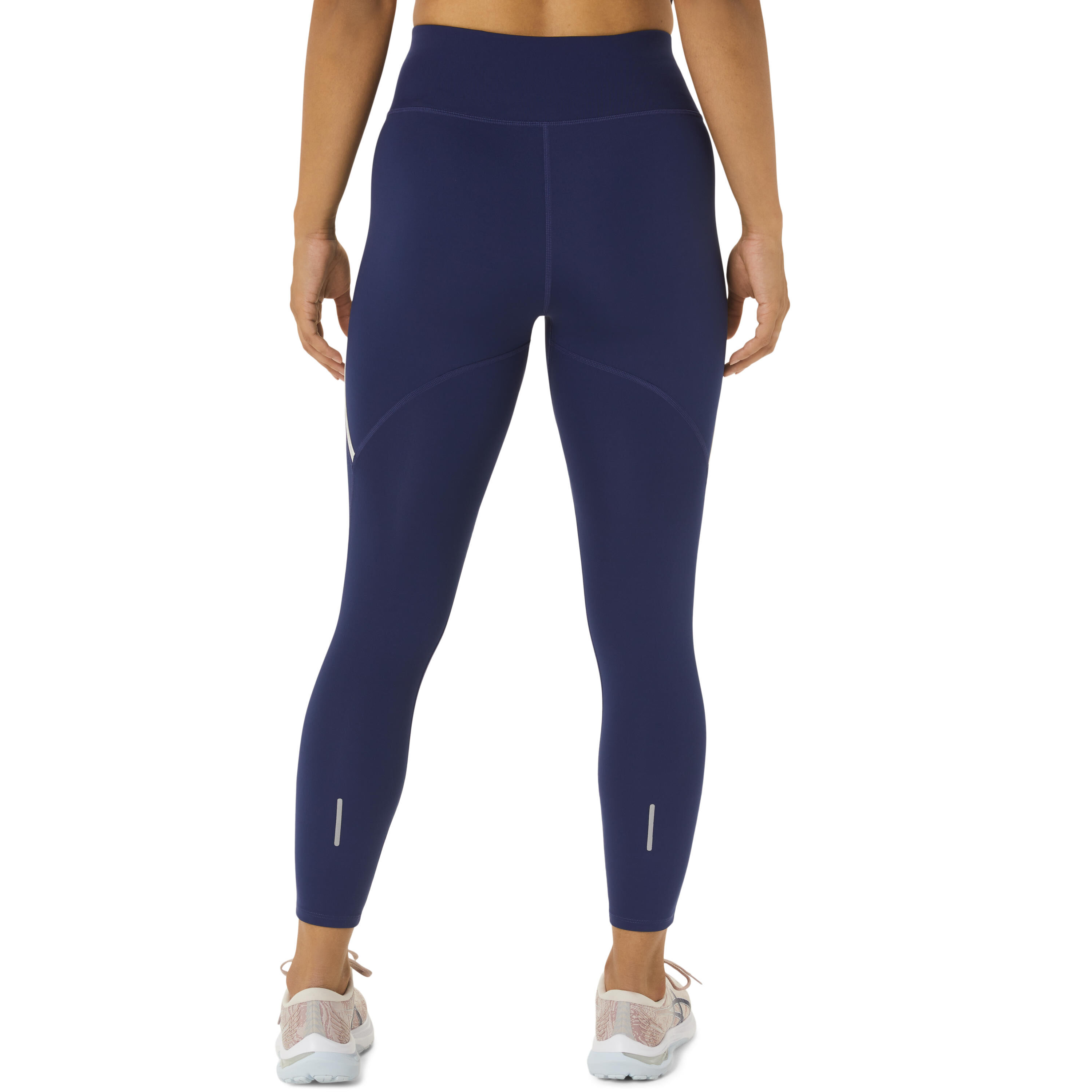 Race High Waist Tight Damen Blau