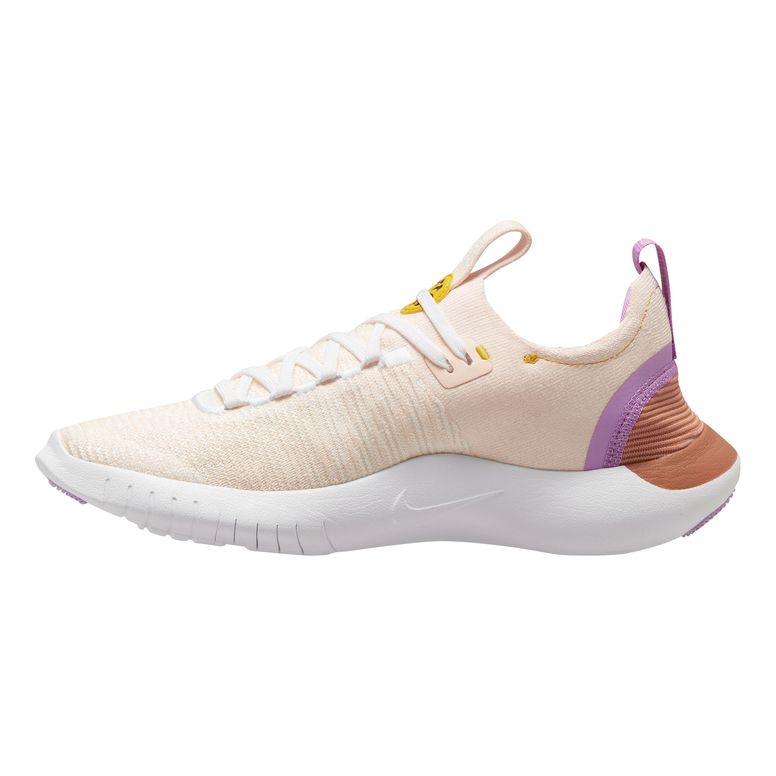 Nike Free Run Flyknit Next Nature Neutralschuh Damen Nude Flieder