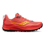 Saucony Laufschuhe Saucony Peregrine 12 Trailschuh Damen-Rot,Gelb