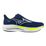 Mizuno Laufschuhe Mizuno Wave Rider 29                       Neutralschuh Herren-blau, weiß