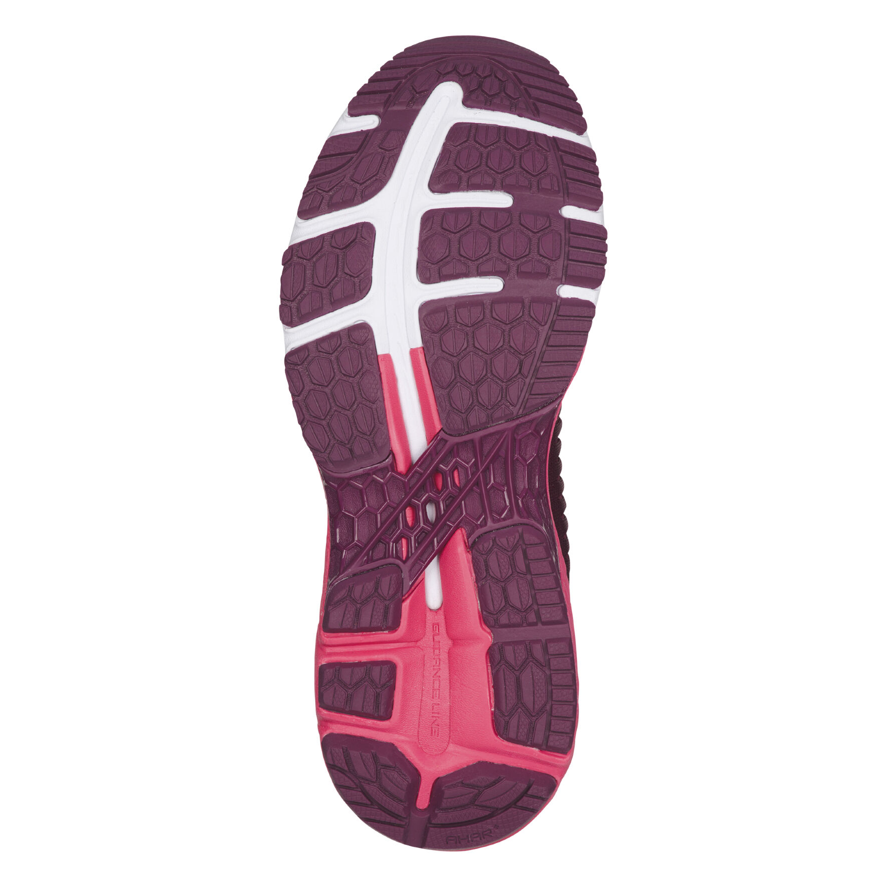 Gel Kayano 25 Stabilitatsschuh Damen Dunkelgrau Lila