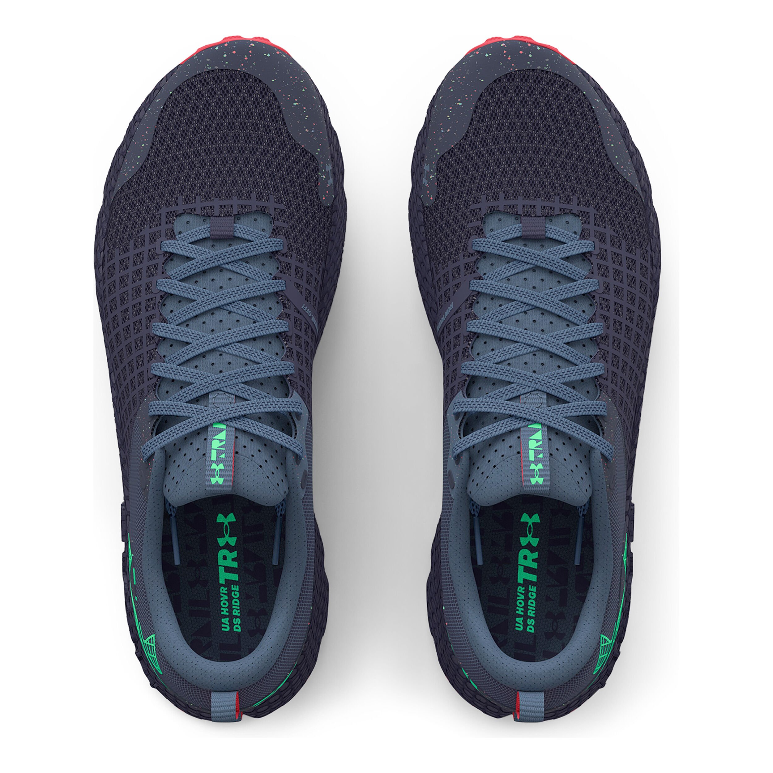 HOVR DS Ridge Trailschuh Grau Rot