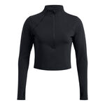 Under Armour Bekleidung Under Armour Launch Elite Half Zip Laufshirt Damen-Schwarz