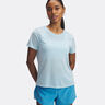 Launch Camo Laufshirt Damen-Hellblau