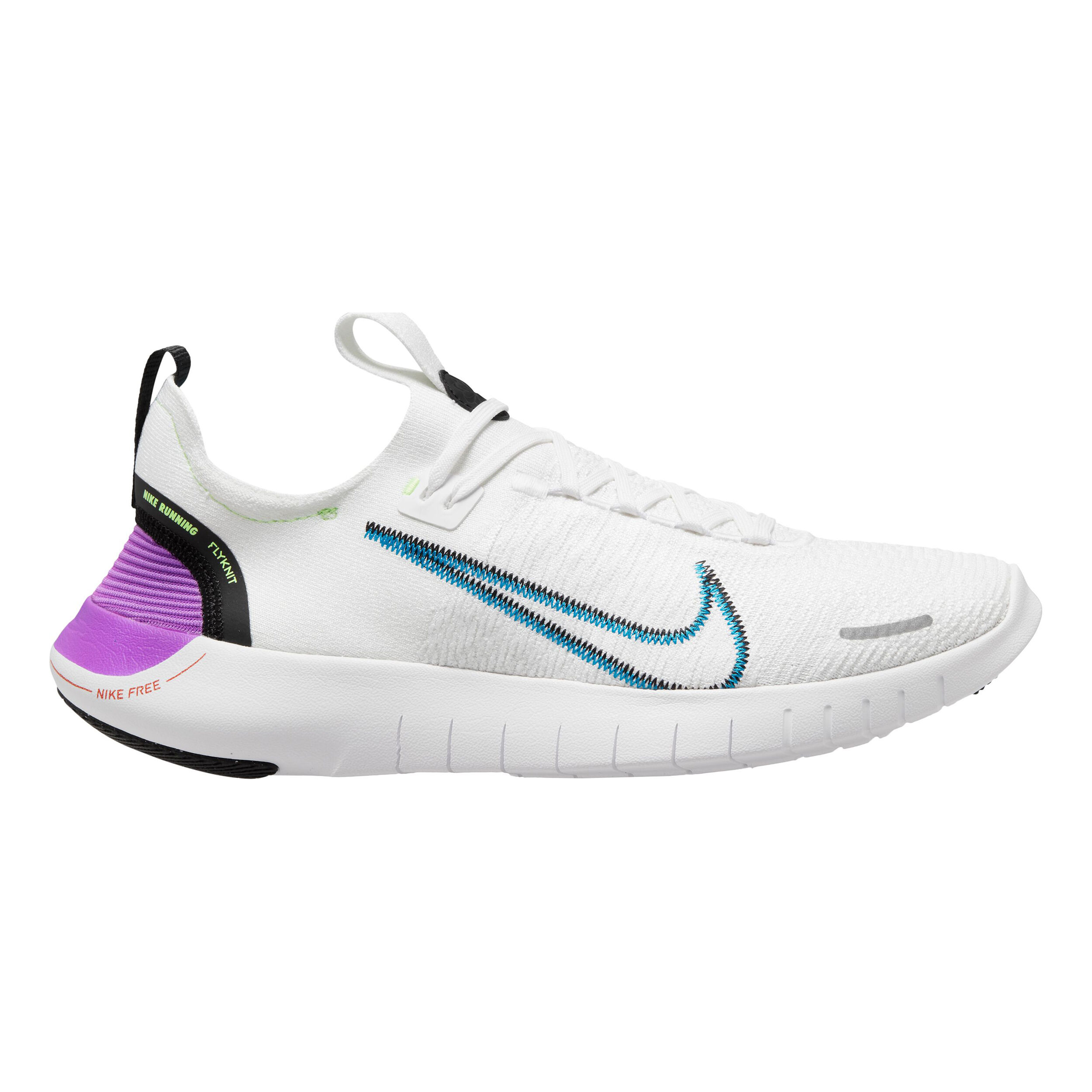Nike Free Run Flyknit Next Nature SE Neutralschuh Herren WeiB Lila online kaufen Running Point DE