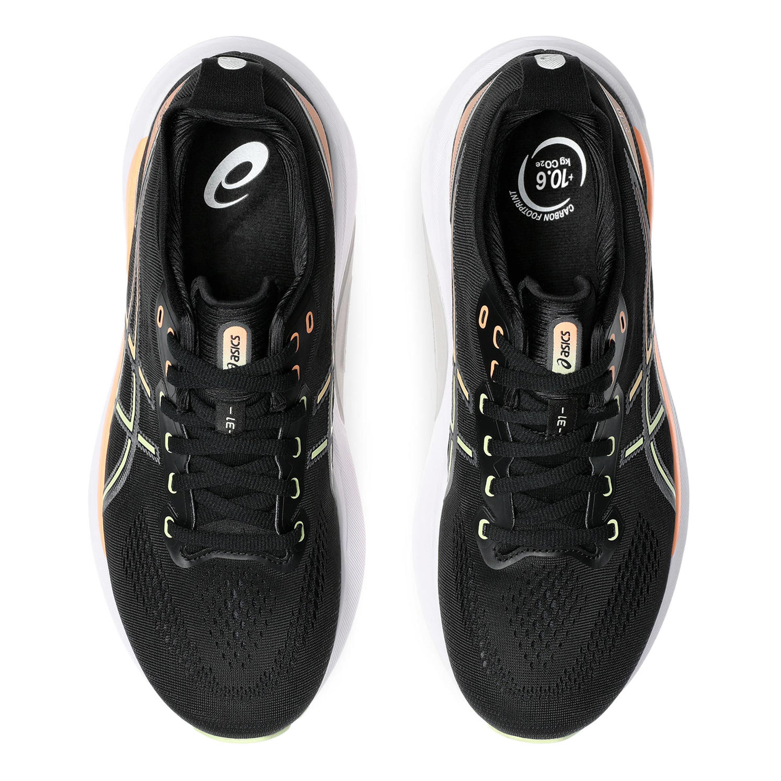Gel Kayano 31 Stabilitatsschuh Herren Schwarz Orange