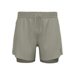 Odlo Bekleidung Odlo Zeroweight 5in 2in1 Laufshorts Herren-Grau