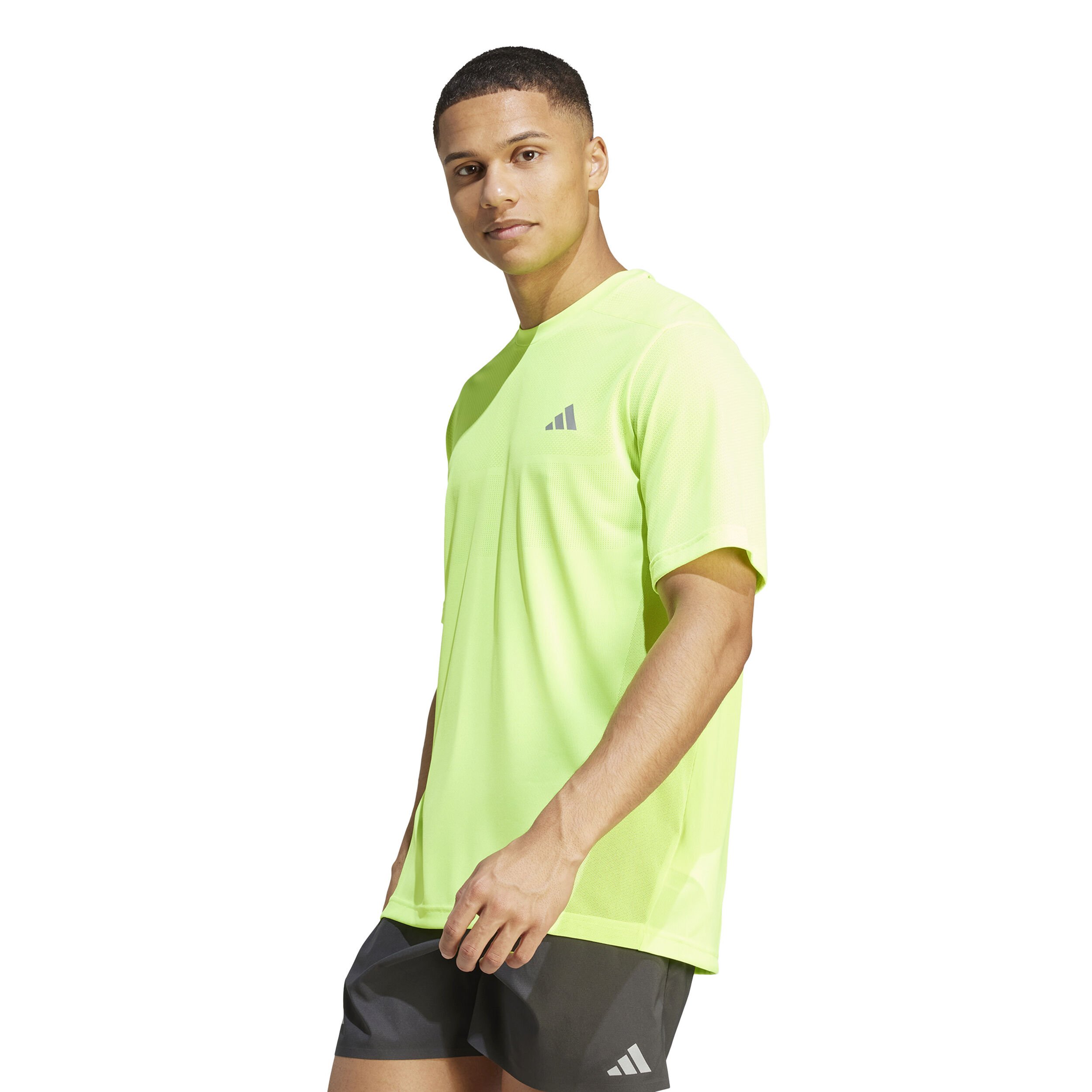 adidas Ultimate Knit Laufshirt Herren Neongr n online kaufen