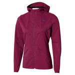 Mizuno Bekleidung Mizuno Tech Thermal Charge Laufjacke Damen - lila, 