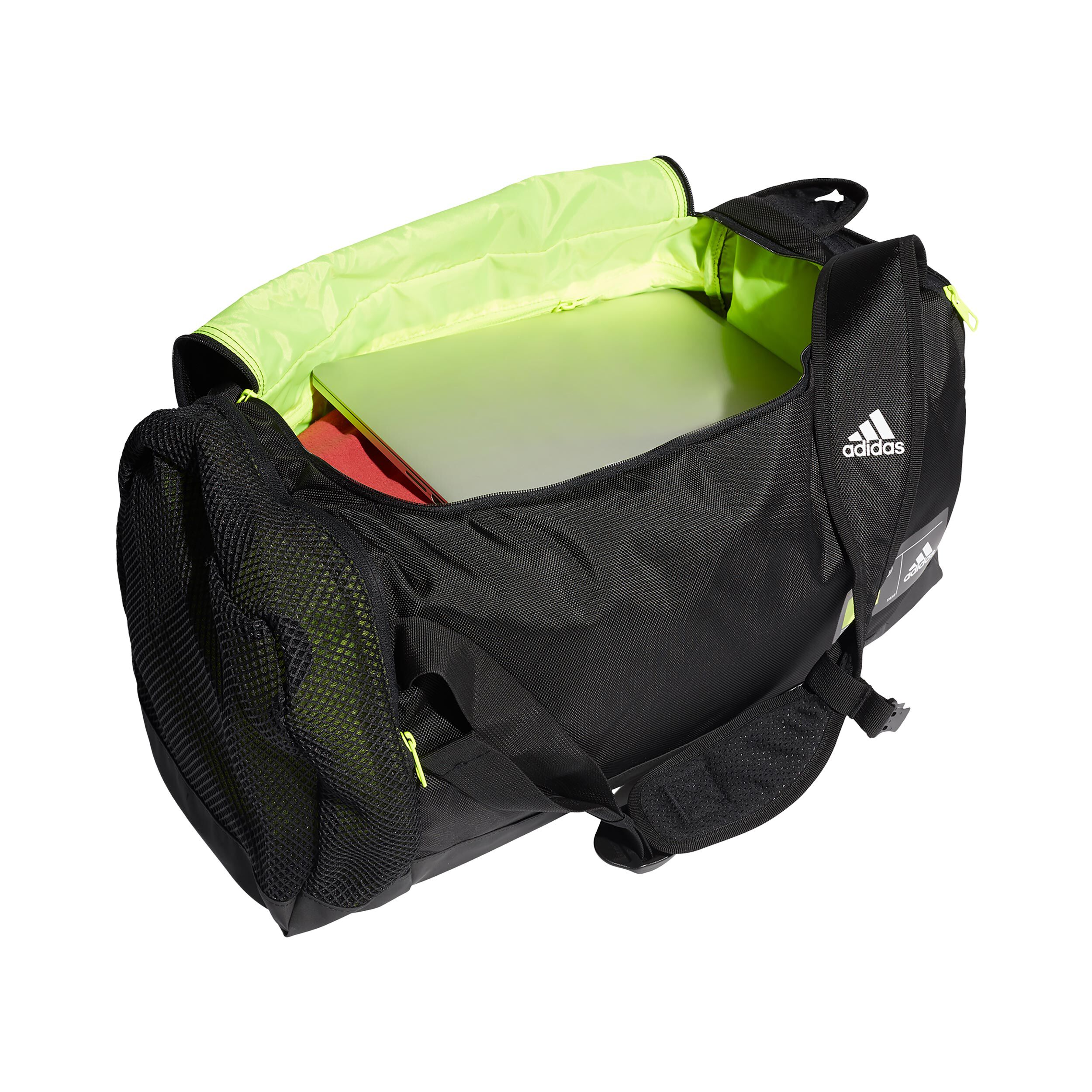 4 Athletes ID Duffle M Sporttasche Schwarz Gelb