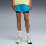 Puma Bekleidung Puma Ultraweave 2in1 5in Laufshorts Herren-Blau
