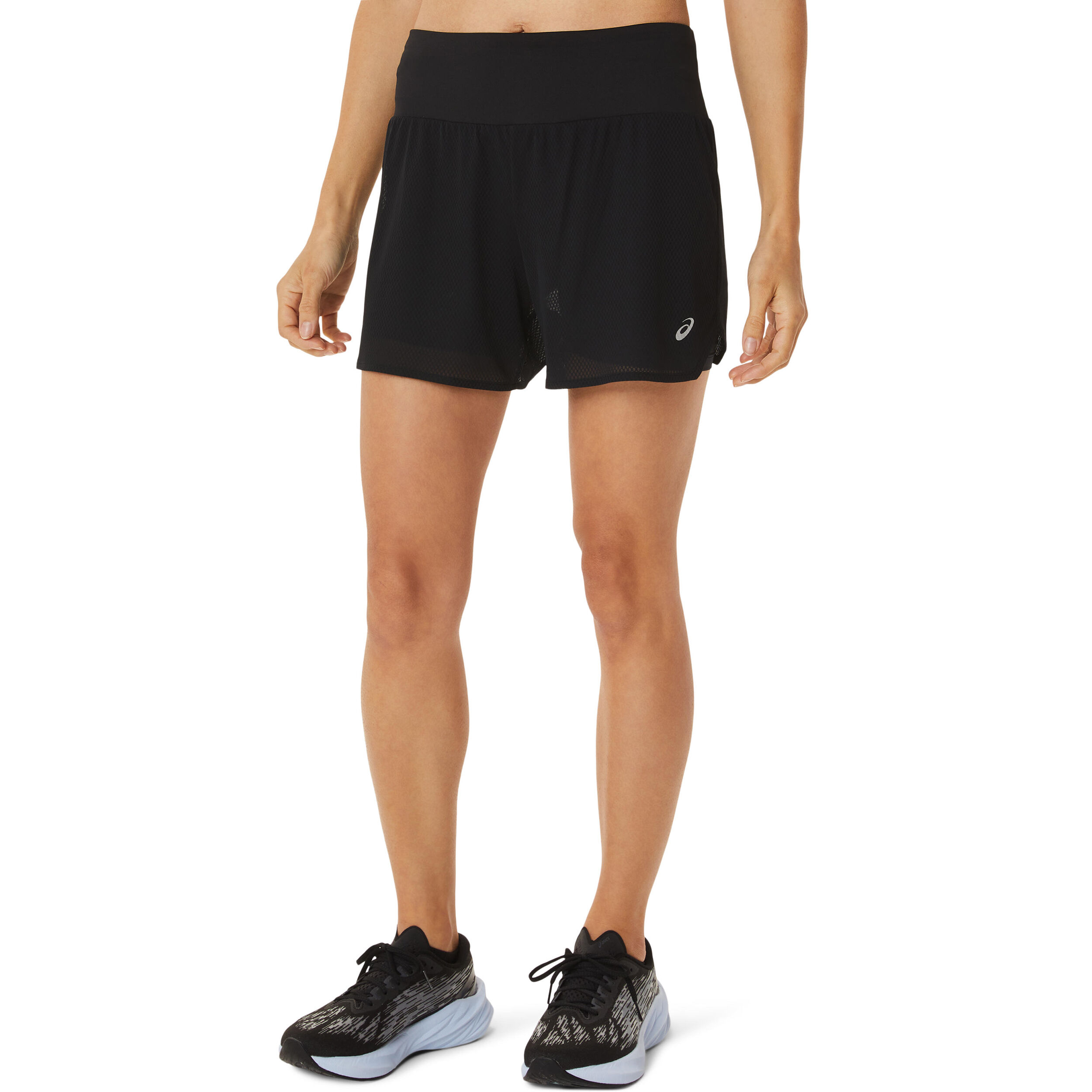ASICS Ventilate 2in1 3.5in Shorts Damen Schwarz online kaufen Running Point DE