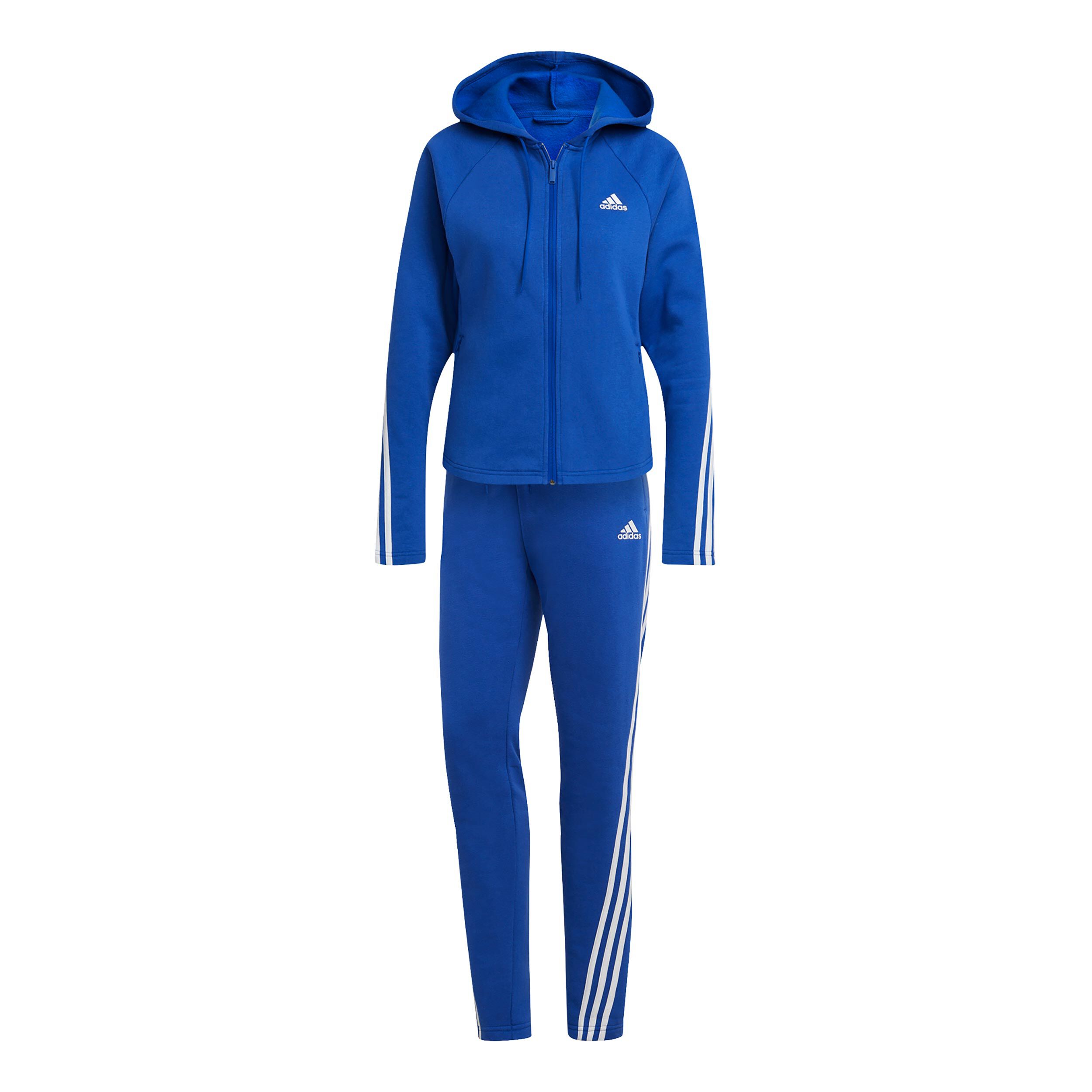 Adidas anzug damen blau sales