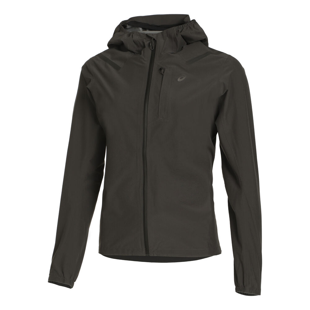 Asics Accelerate Waterproof 2.0 Jacket Laufjacke Damen - Grau, Größe L