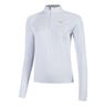 Velocity Cloudspun 1/4 Zip Laufshirt Damen-Blau