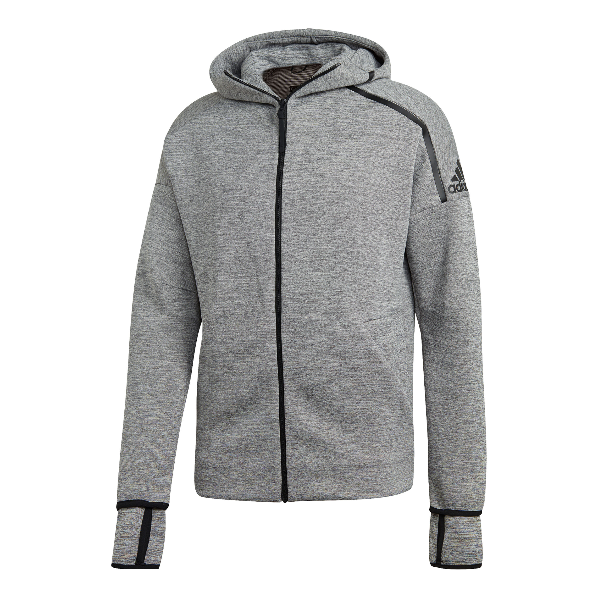 Adidas sweatjacke ohne kapuze deals