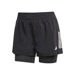adidas Bekleidung adidas Own the Run 2in1 Laufshorts Damen - schwarz, 