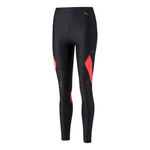 Puma Bekleidung Puma Ultraform Highwaist Fleece Shine All Over Print Tight Damen-Schwarz,Pink