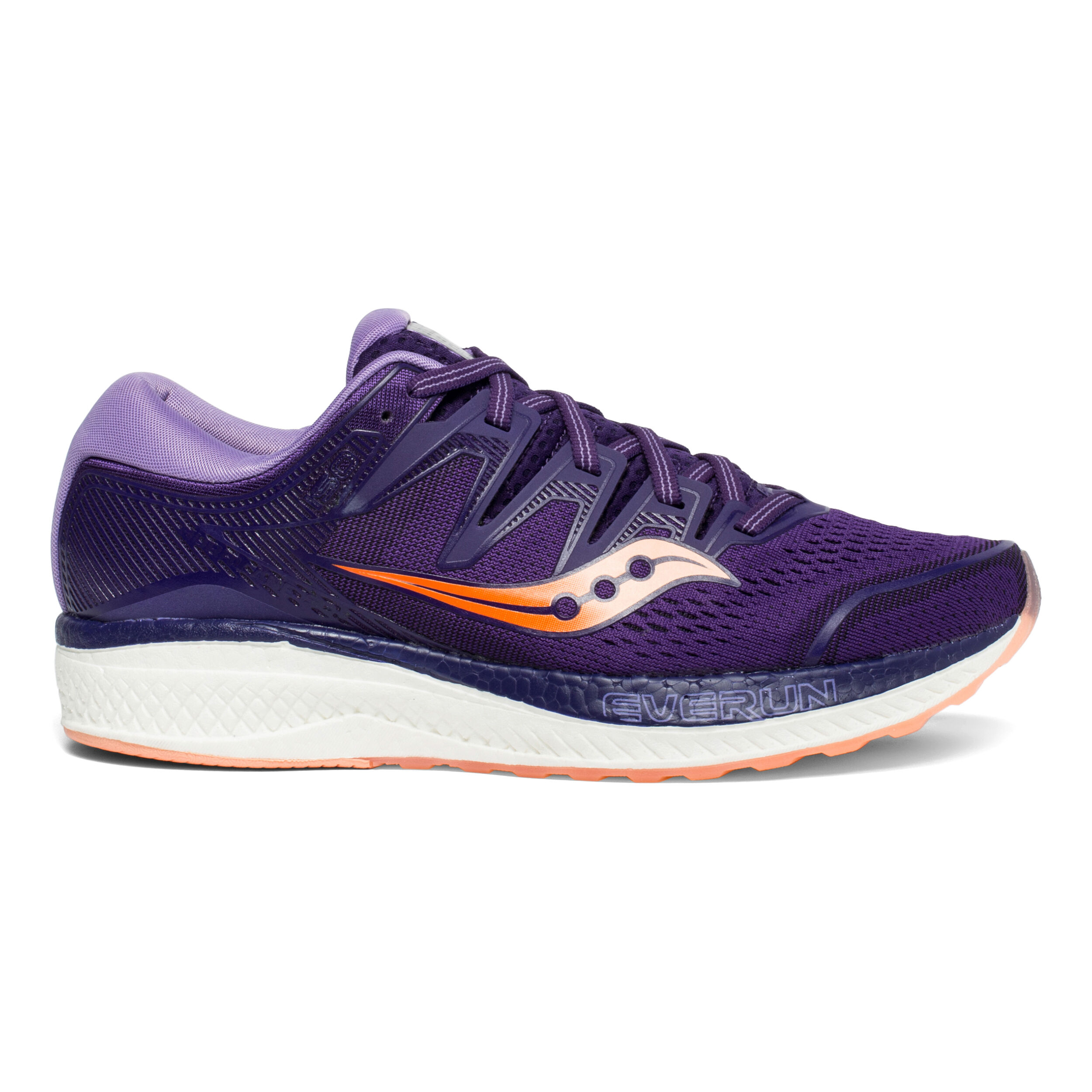 Saucony Hurricane Iso 2 Stabilitatsschuh Damen Lila Apricot online kaufen Running Point DE