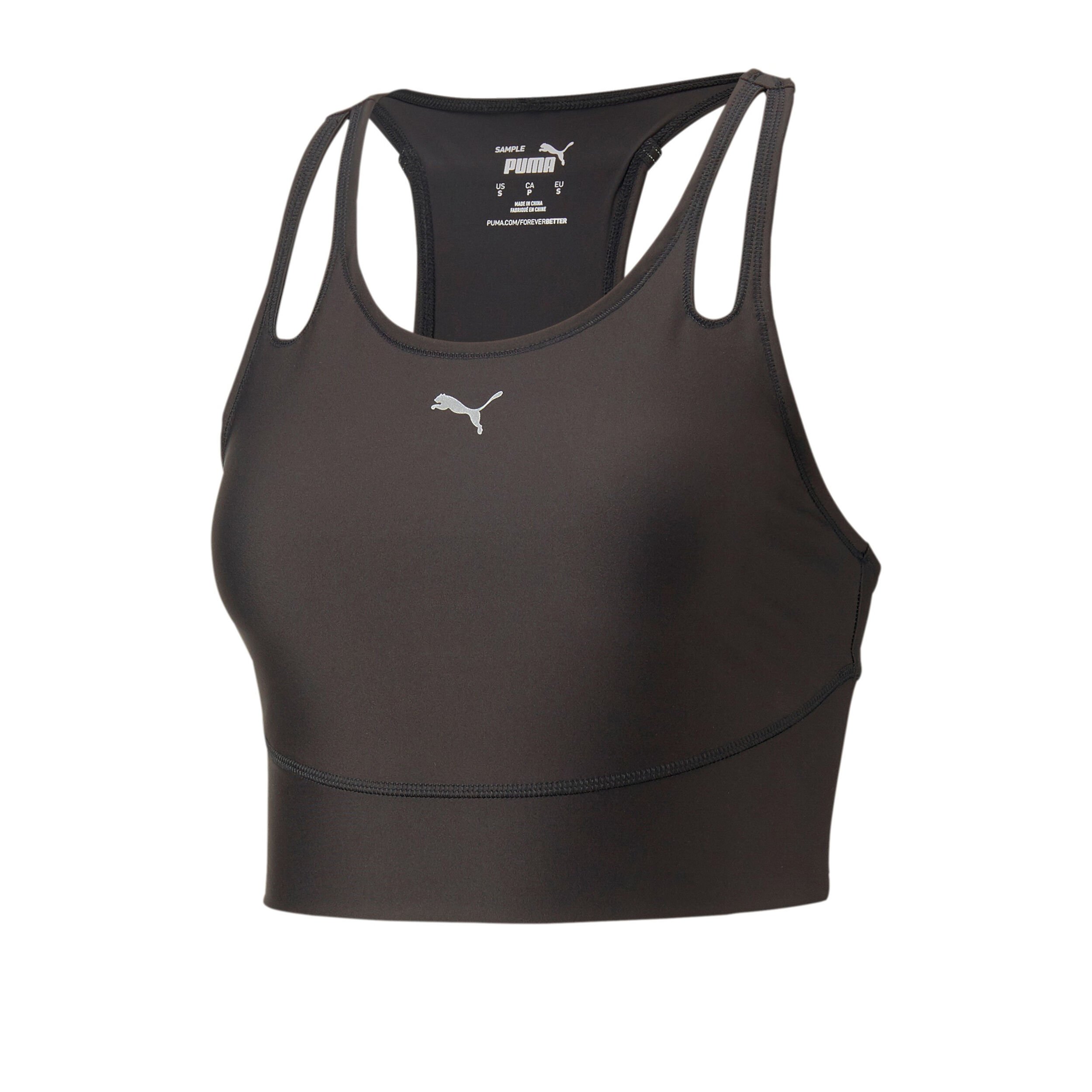 Puma Run Ultraform Crop Sport BH Damen Schwarz online kaufen Running Point DE