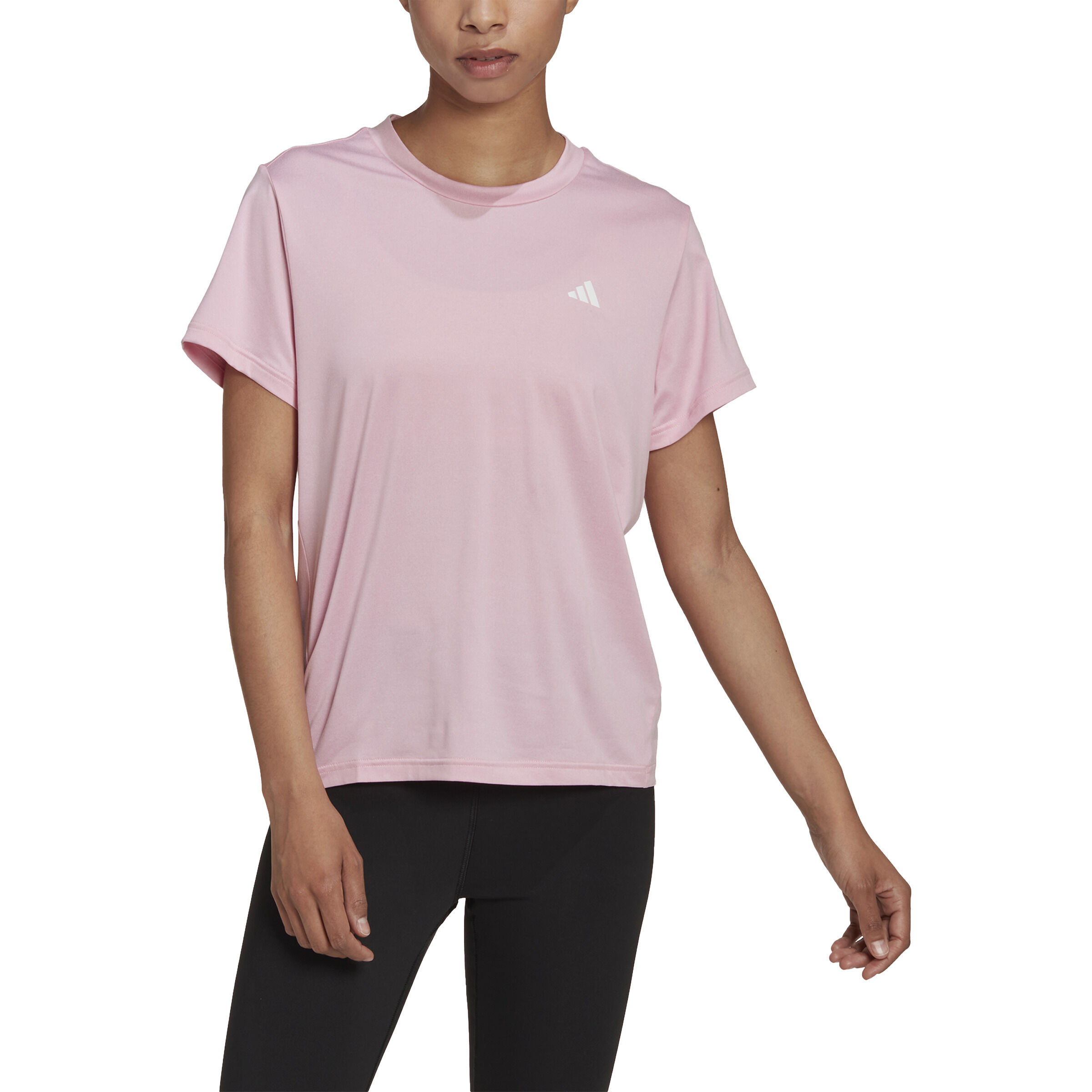 T shirt adidas femme rose discount
