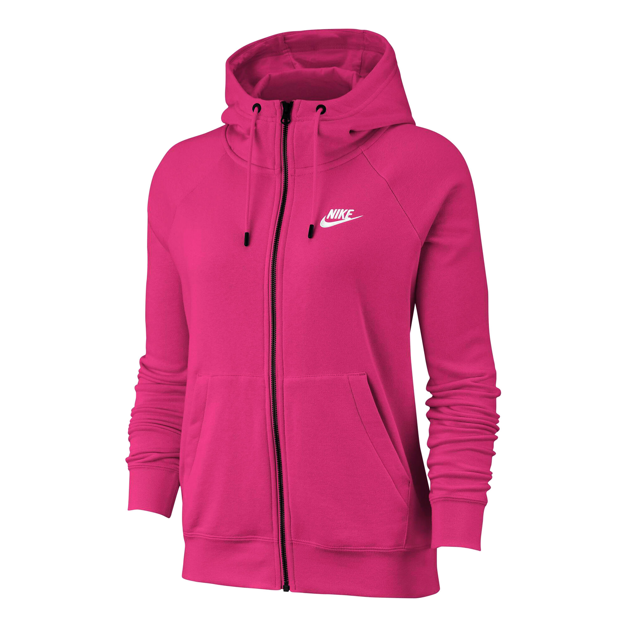 fluctueren stopcontact Teleurgesteld Nike Sportswear Essential Sweatjacke Damen - Pink, Weiß online kaufen |  Running Point