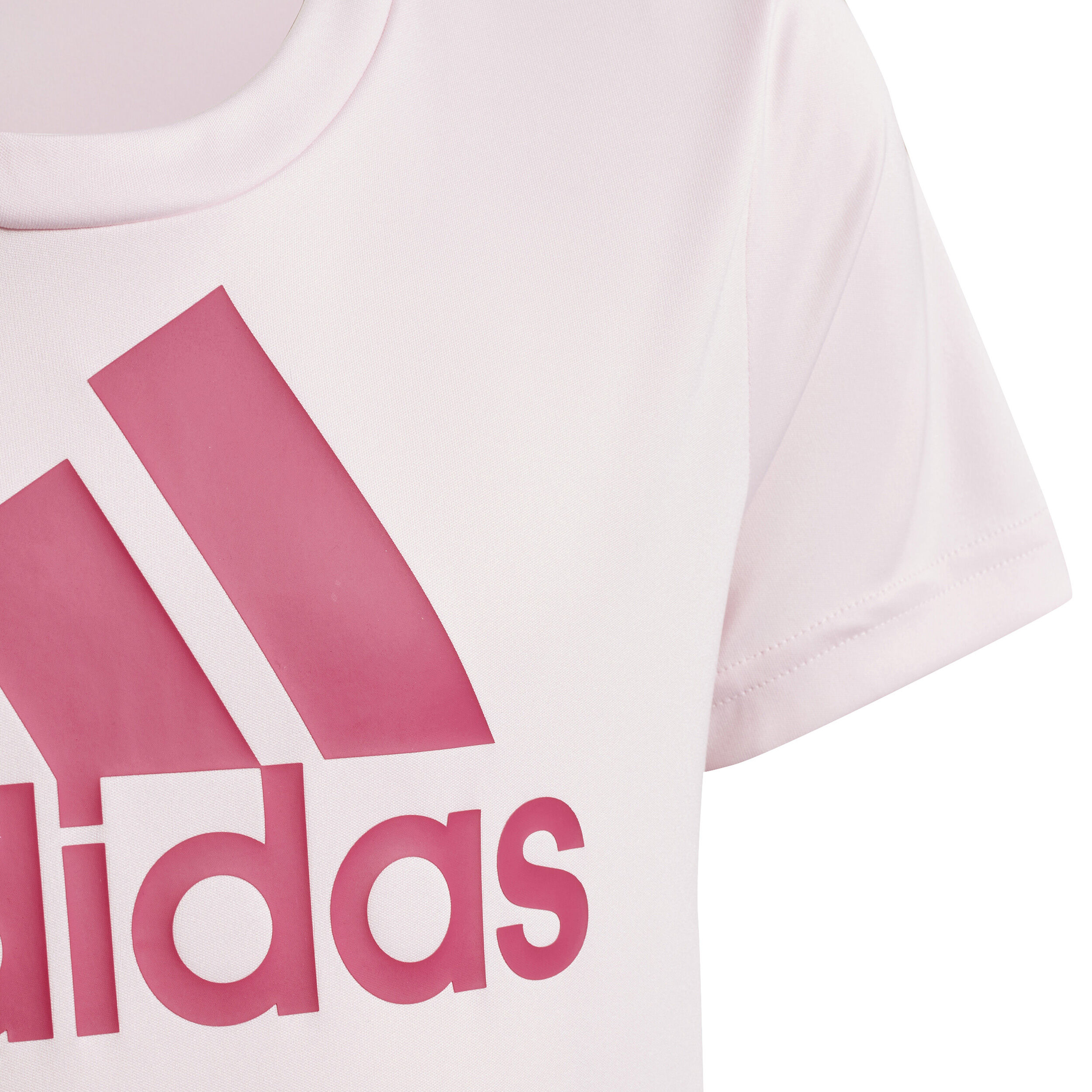 adidas Big Logo T Shirt Madchen Rosa Pink online kaufen Running Point DE